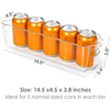 Boîtes de rangement transparentes pour le réfrigérateur (4 pièces) – CoolOrganize