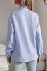 Blouse Bleue Élégante - Celeste
