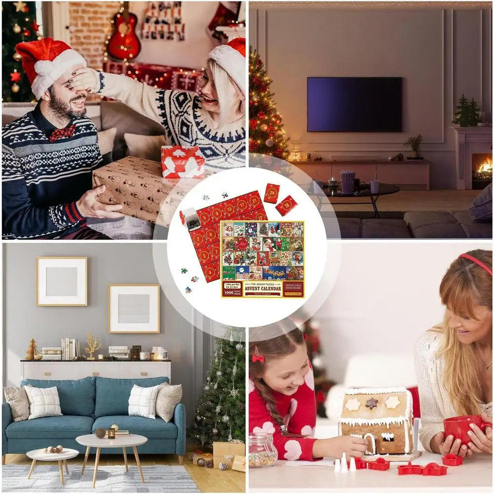 Calendrier de l'Avent Puzzle - PuzzleFestif
