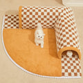 Lit Tunnel en Peluche 2 en 1 pour Chats et Chiens