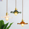 Suspension LED Design Nordique | Éclairage en verre coloré et cuivre pour chambre, salon & bar