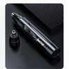 Tondeuse professionnelle sans douleur pour les poils du nez et des oreilles pour hommes et femmes – Rechargeable