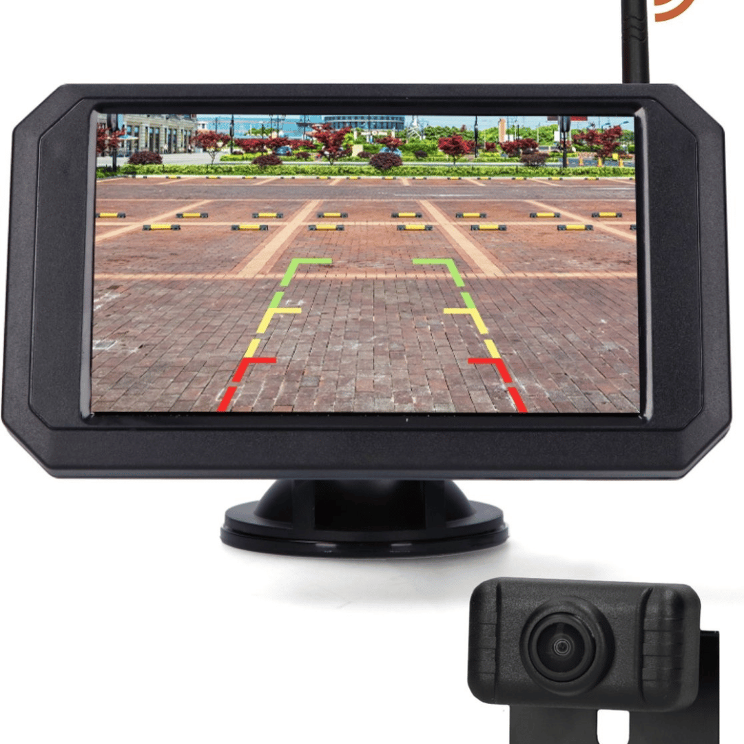 Caméra de Recul Sans Fil | Vision Nocturne 20m | Pour Voiture & Camping-Car