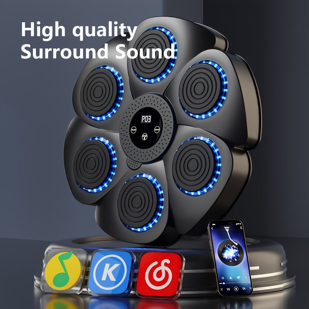 Smart Punch Box - Machine de Boxe Musicale – Sans Fil, Rechargeable