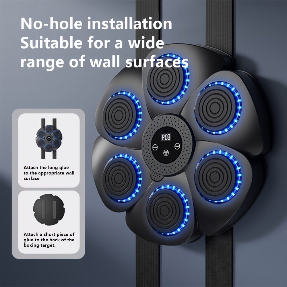 Smart Punch Box - Machine de Boxe Musicale – Sans Fil, Rechargeable