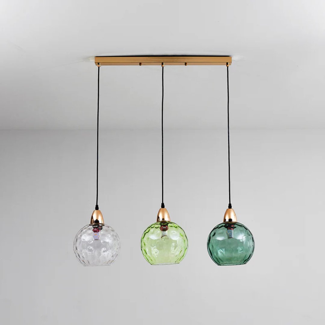 Suspension moderne en cluster avec 3 lampes - Cascade