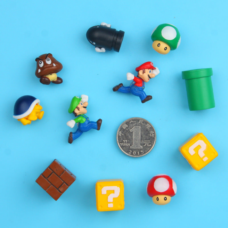 Super Mario Magnets de Réfrigérateur – Pour une Décoration de Cuisine Joyeuse