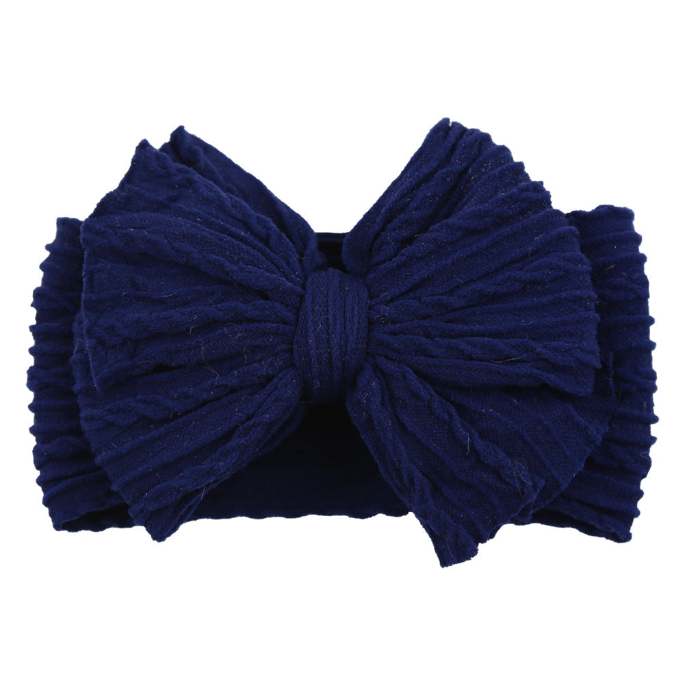 Bandeau en nylon pour enfants avec nœud