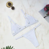Flo | Ensemble de Bikini Triangle Élégant
