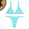 Flo | Ensemble de Bikini Triangle Élégant