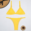 Flo | Ensemble de Bikini Triangle Élégant
