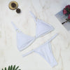 Flo | Ensemble de Bikini Triangle Élégant