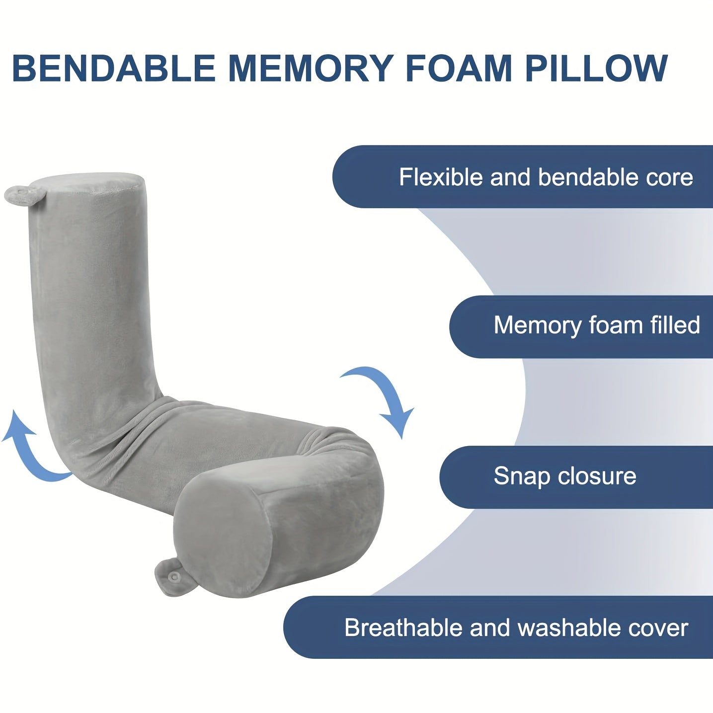 TravelEase Coussin de Voyage Réglable – Soutien et Confort
