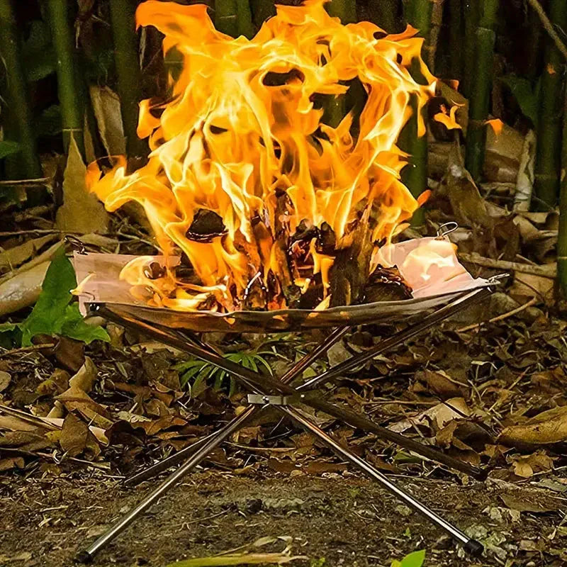 Support de feu de camp pliable - FireFlex