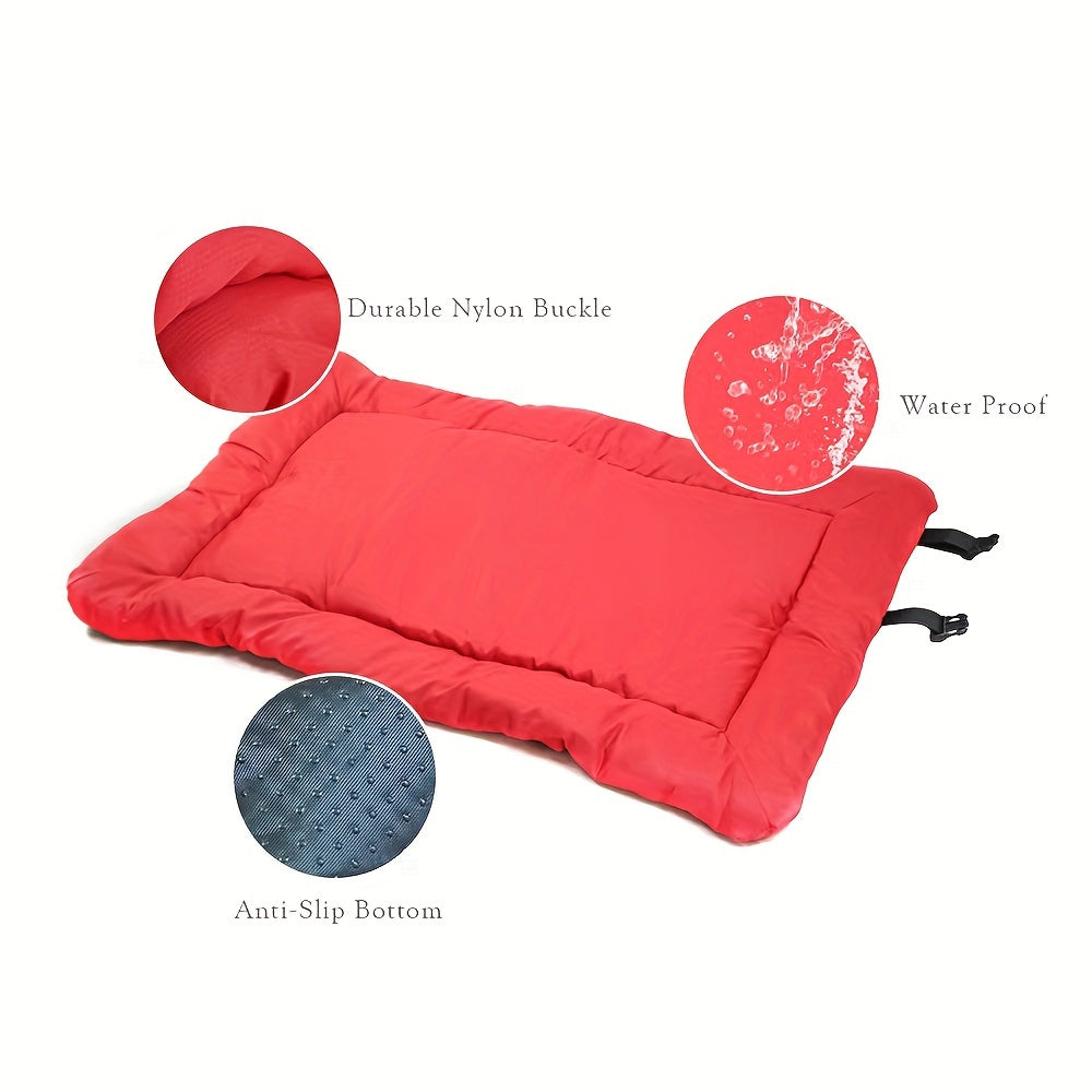 Tapis pour Chien Pliable et Imperméable – Tapis de Voyage Confortable pour l'Extérieur et le Camping