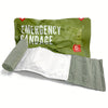 Bandage Élastique de Premiers Secours avec Coussin de Plaie Stérile – Convient Universellement pour l'Usage en Extérieur et à Domicile