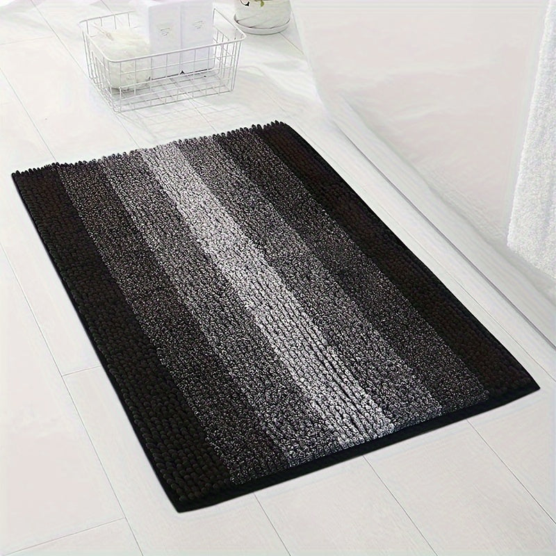 Tapis de Bain en Chenille – Luxe et Confort pour la Salle de Bain et l'Entrée