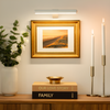 ArtGlow Éclairage de tableau LED sans fil – Lampe murale rechargeable avec télécommande, lumière dimmable