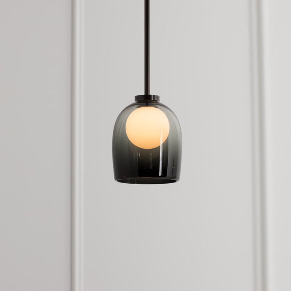 Suspension en Verre Moderne – Verre Fumé ou Transparent pour une Ambiance Élégante