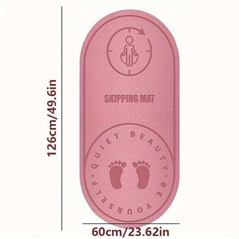 Tapis de saut en TPE confortable – Amortissant et antidérapant
