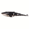 1:18 échelle RC requin baleine avec rotation à 360°, flexibilité à 180°, lumière LED éclaboussante, contrôle de croisière programmable - rechargeable par USB, idéal pour les jeunes pour jouer en été et comme cadeau d'anniversaire