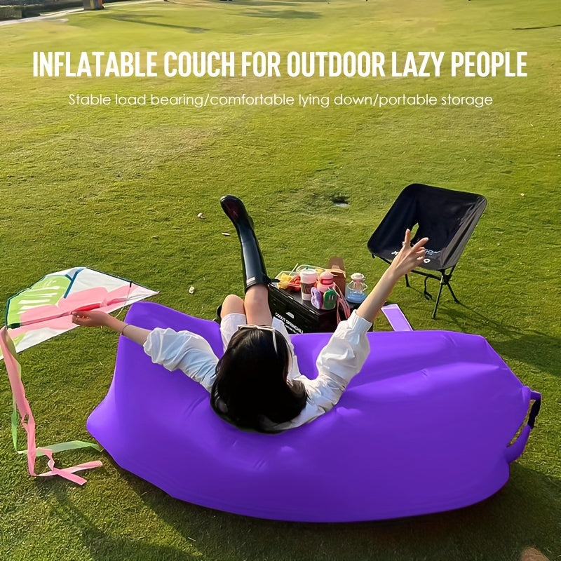 Canapé Gonflable - Léger et Confortable pour le Camping et les Aventures en Plein Air