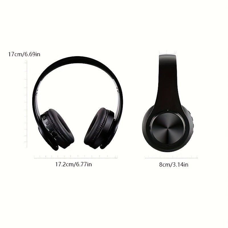 Casque sans fil LuxeSound Prestige | Audio exceptionnel en filaire et sans fil avec support de serre-tête et intégration de slot pour carte