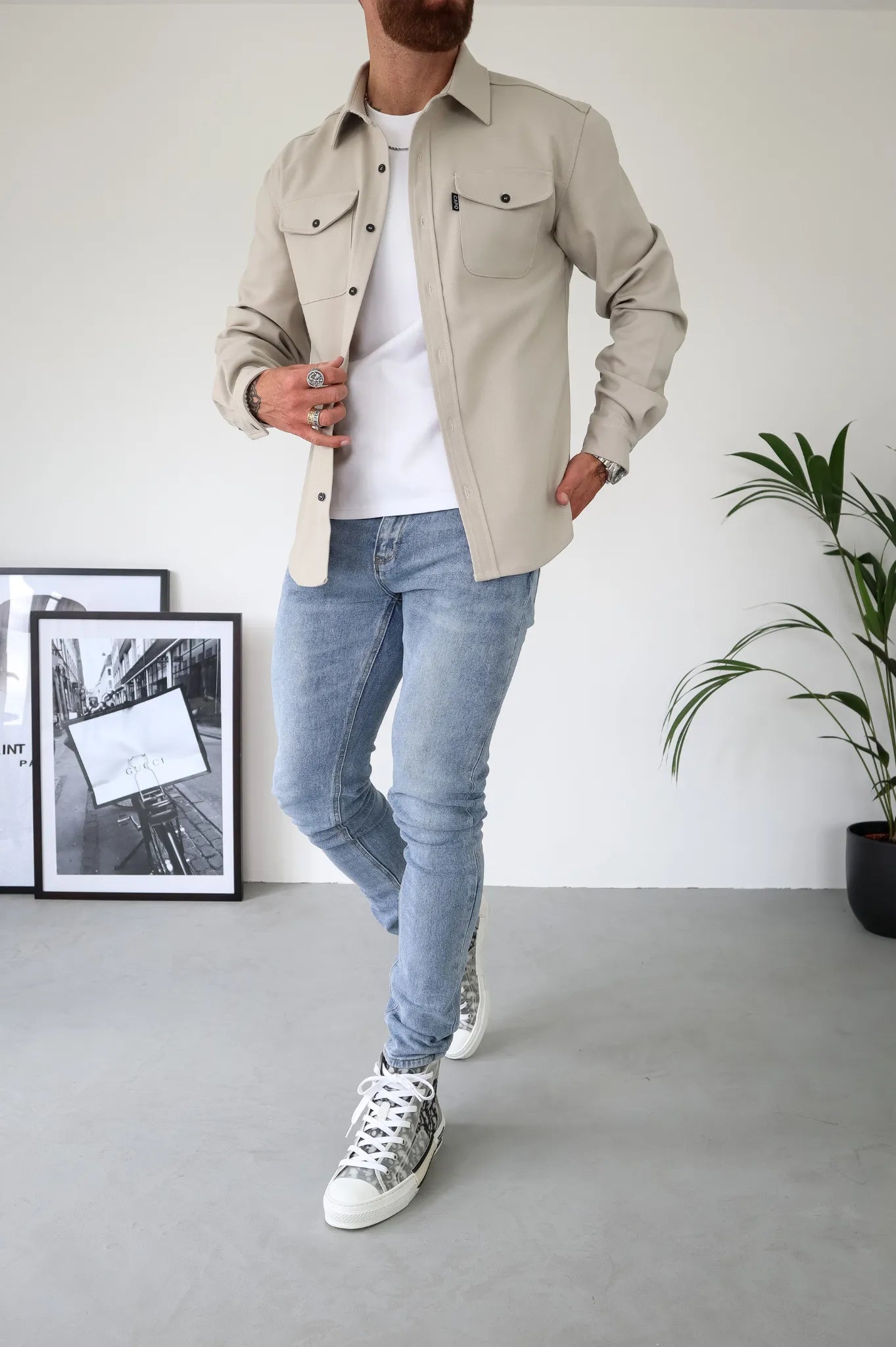 Veste Chemise Moderne pour Hommes – Elias