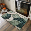 Tapis de Bain Feuilles – Absorbant, Douillet et Confortable pour la Salle de Bain