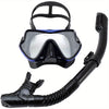 AquaClear Ensemble de Snorkel – Imperméable, Confortable et Avec Grande Visibilité