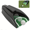 Tapis de Pratique de Putting avec Retour Automatique | Tapis de Putting de Golf | ABS Durable, Améliorez vos Compétences de Putt