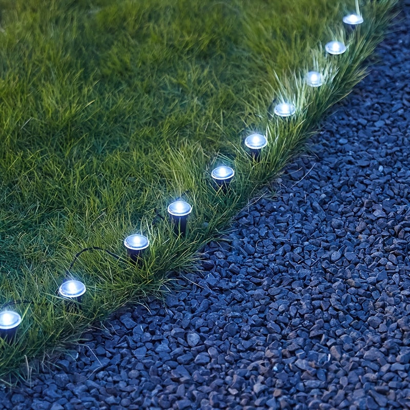 LuxeGlow Lampes de Chemin Solaires LED | Éclairage extérieur élégant pour les allées, parfait pour les événements et les célébrations