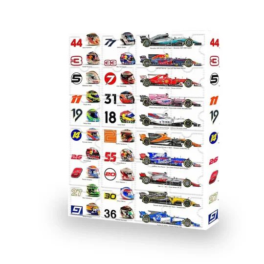 RaceStar | Calendrier de l'Avent Formule 1 (édition 2024)