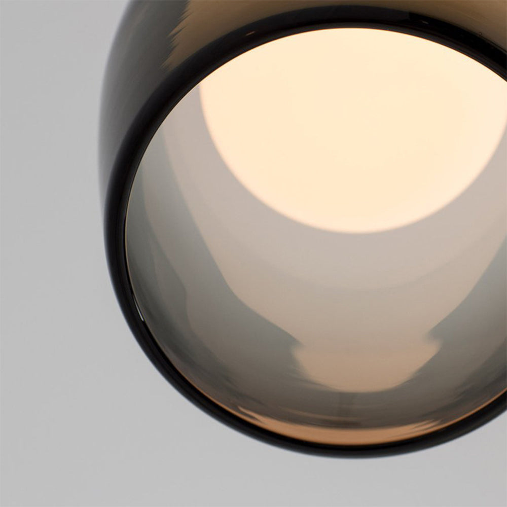 Suspension en Verre Moderne – Verre Fumé ou Transparent pour une Ambiance Élégante
