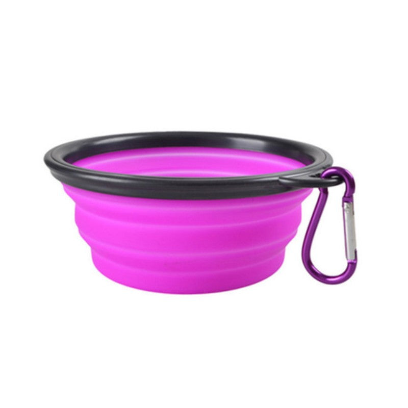 Bol de Nourriture Pliable – Durable et Compact pour Chiens et Chats