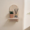 Étagère Boho Arc-en-ciel - Espace de Rangement Élégant pour Chaque Chambre