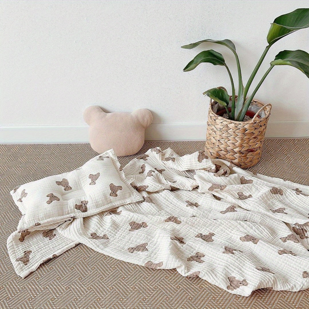 SnuggleBears Couverture pour Bébé - Douce et Chaude pour votre Petit