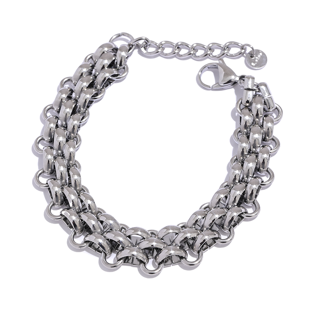 Stil Wickel | Bracelet Charme Ajustable avec Chaîne