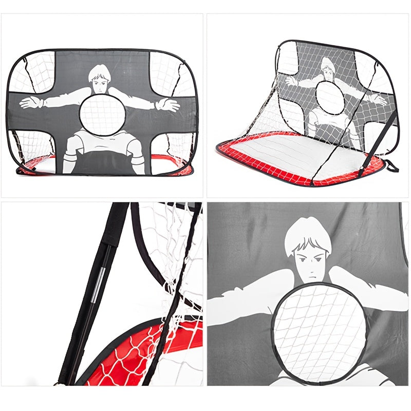But de football pliable 2-en-1 – Idéal pour l'entraînement et le plaisir en plein air