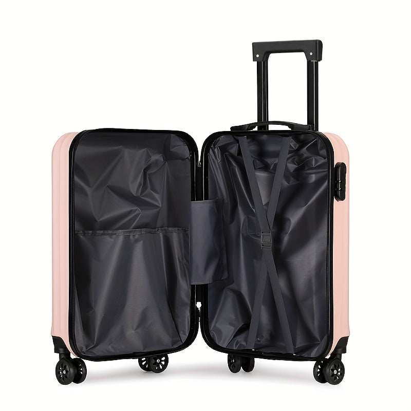 Valise de Voyage Élégante avec 4 Roues – Compacte et Solide pour des Aventures Mondiales