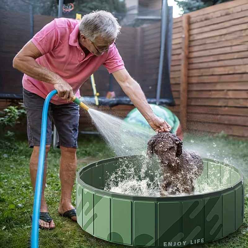 Baignoire Refroidissante Portable pour Chiens – Confortable et Sûre pour les Journées d'Été