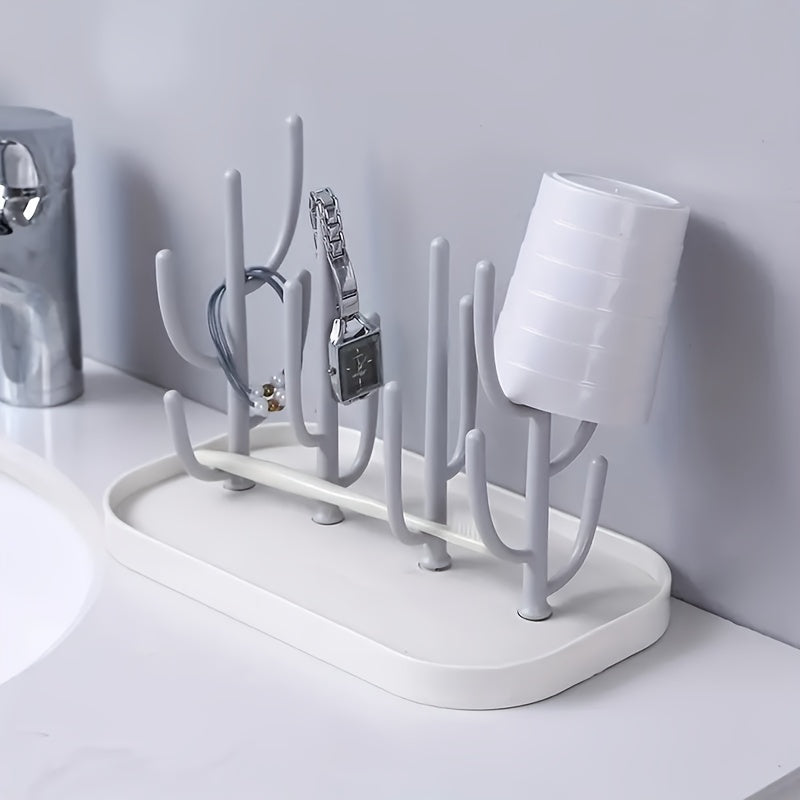 Support de Séchage en Forme de Cactus pour Biberons - Pratique et Élégant pour Accessoires de Bébé