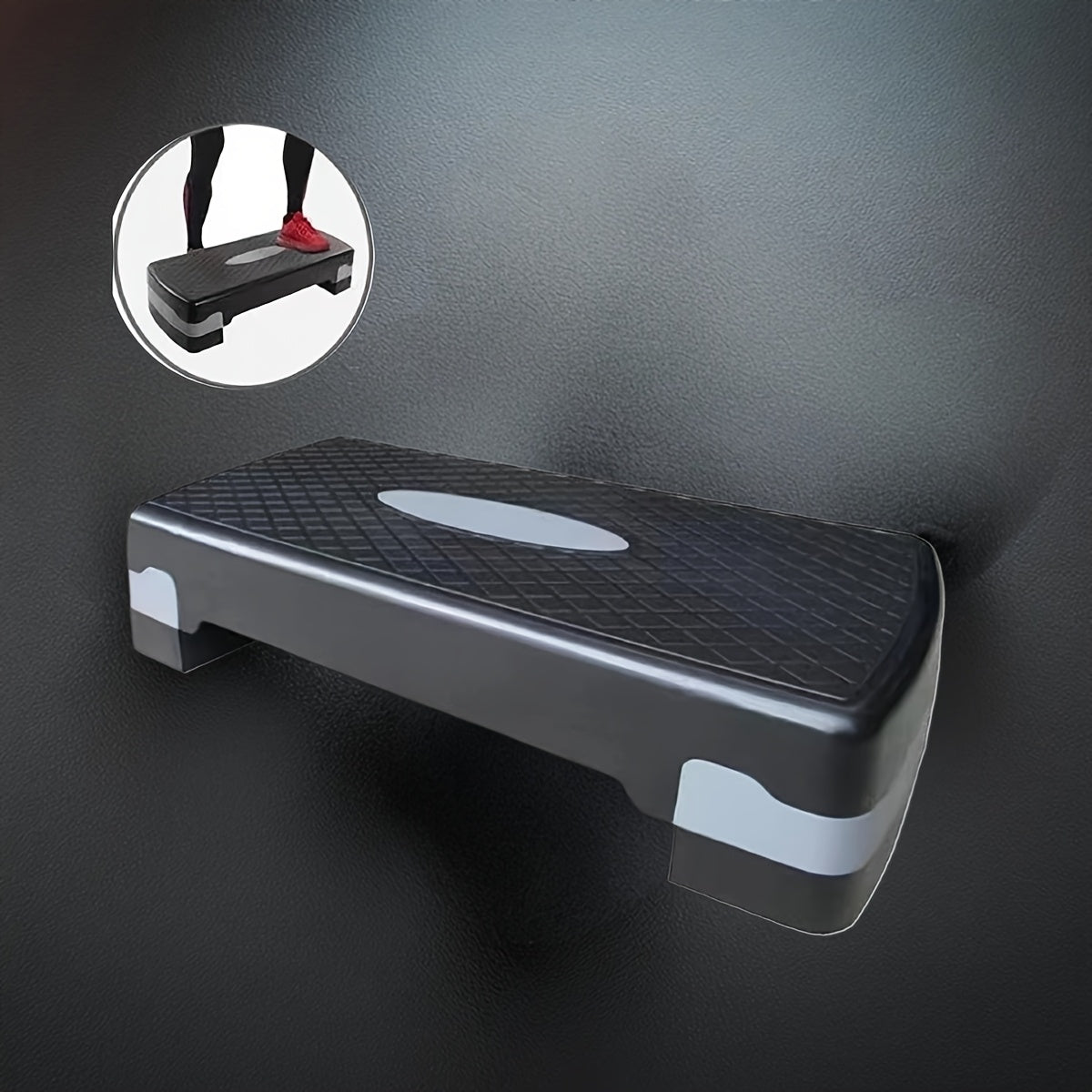 Stepper aérobie réglable avec surface antidérapante – Parfait pour les entraînements à domicile et en salle de sport