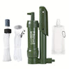 Filtre à eau de poche pratique – Indispensable pour le camping et les aventures
