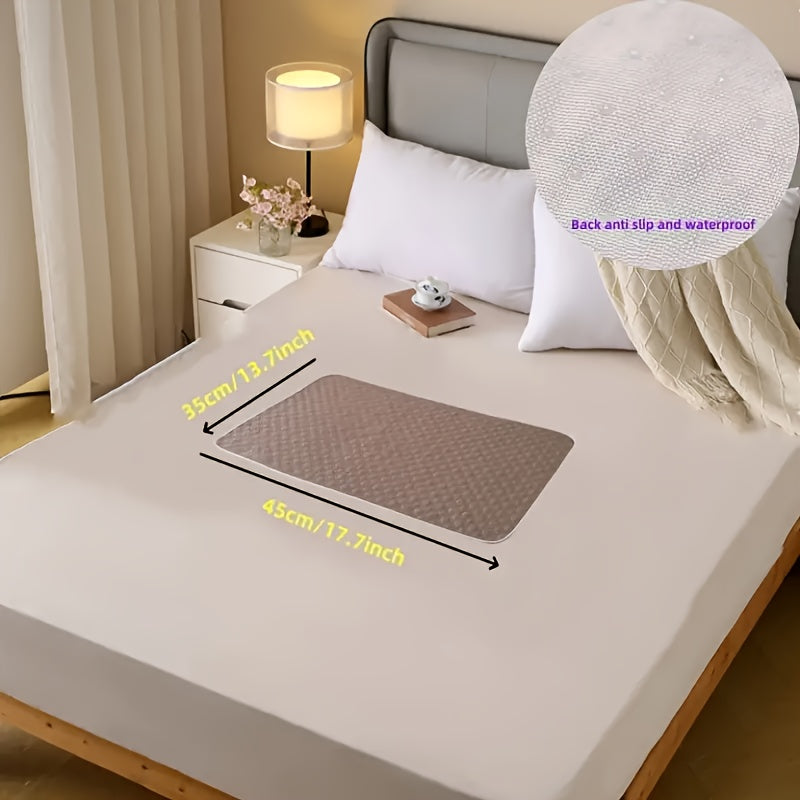 Tapis Imperméable Lavable – Parfait pour les Personnes Âgées, les Animaux de Compagnie et les Soins Menstruels