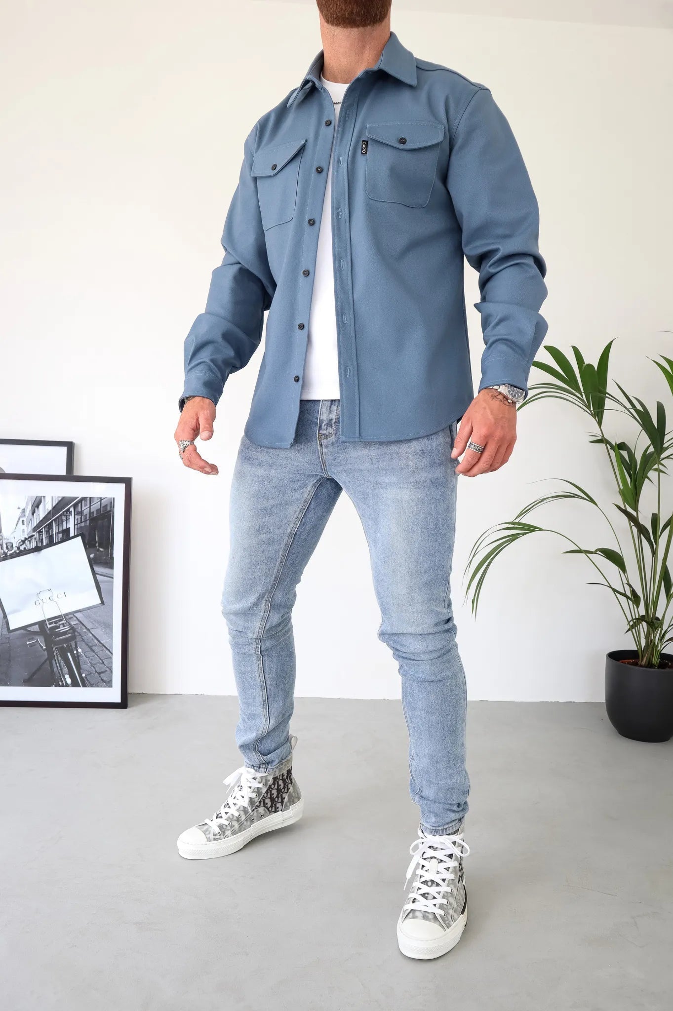 Veste Chemise Moderne pour Hommes – Elias