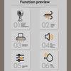 Ventilateur Purificateur d'Air Portable pour Élimination de Fumée et d'Odeurs