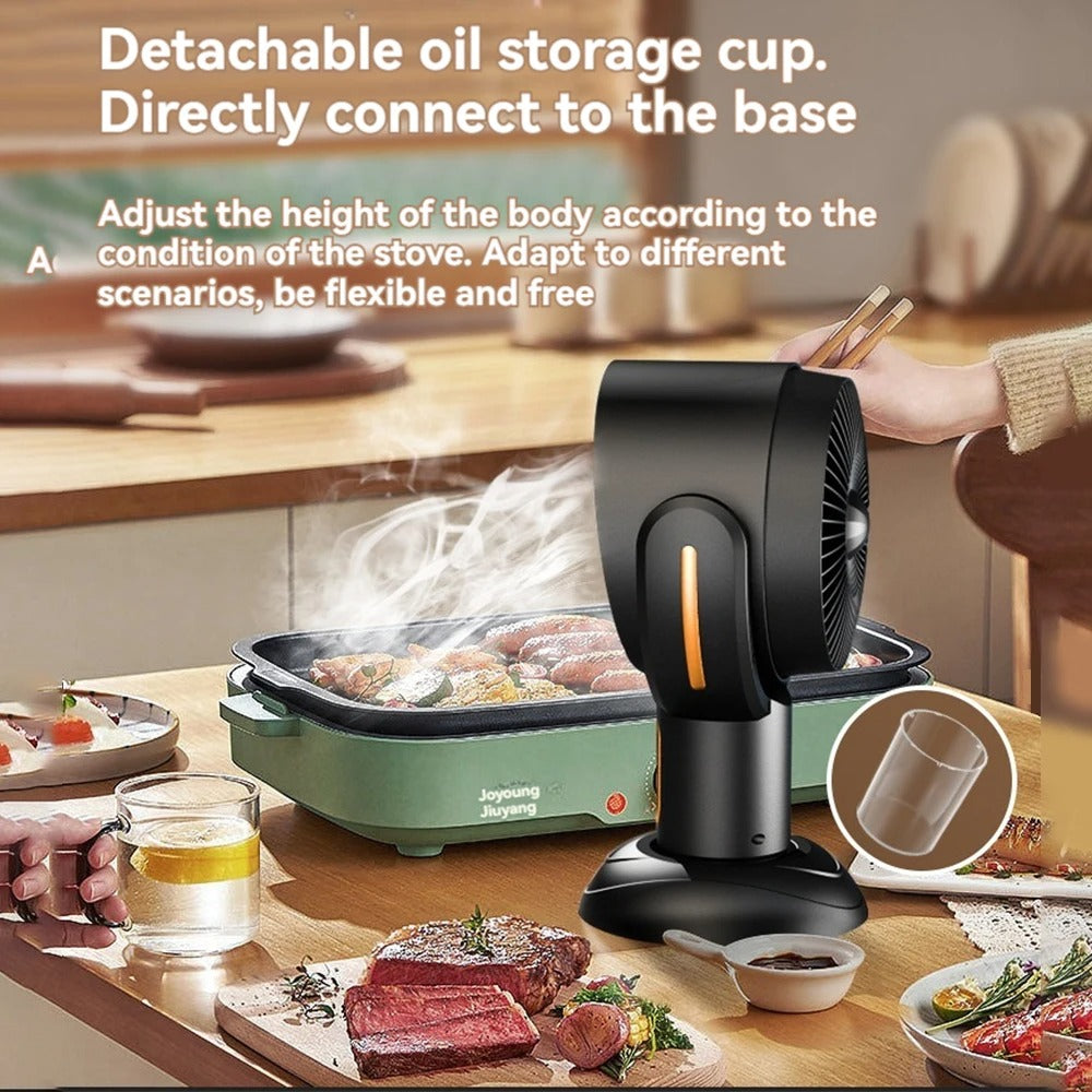 Ventilateur Purificateur d'Air Portable pour Élimination de Fumée et d'Odeurs