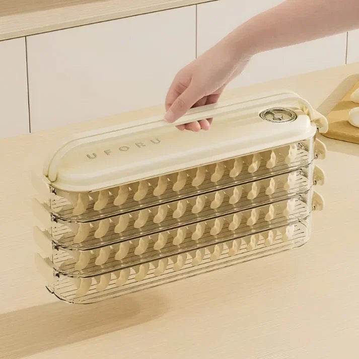 Boîte de conservation empilable avec couvercle – FridgeStack