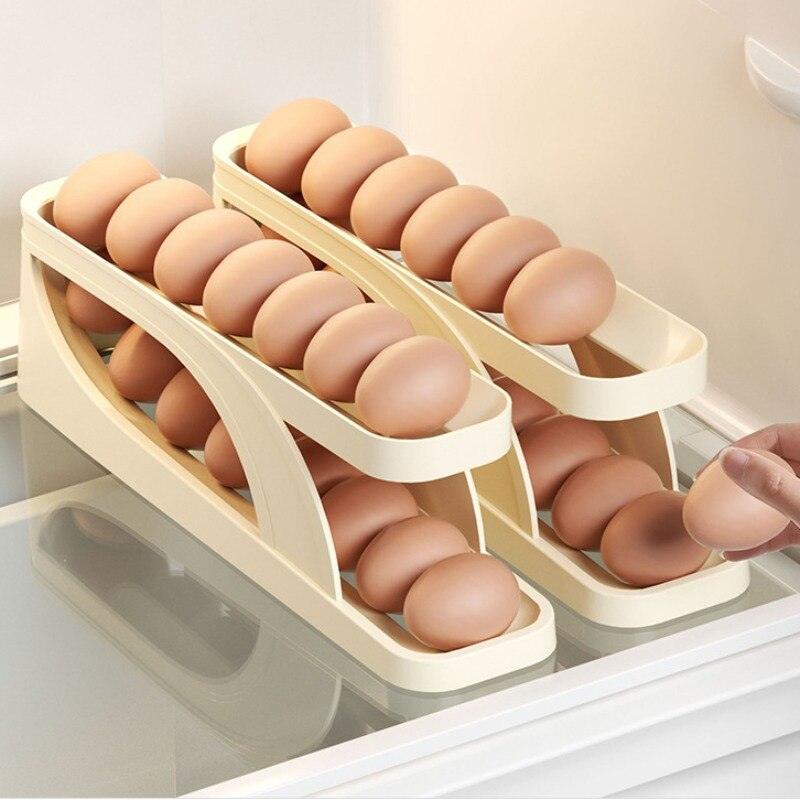 Support à œufs automatique pour une fraîcheur parfaite – EggRolle